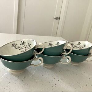 Lenox Teacups total of 6